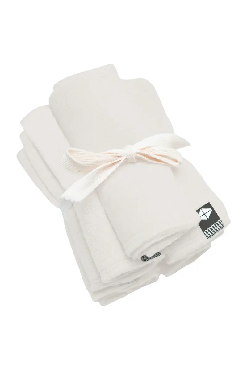 Terry Washcloth 5-Pack In Oat 1