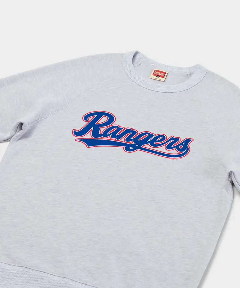 Texas Rangers Jersey Logo '20 Crewneck 2