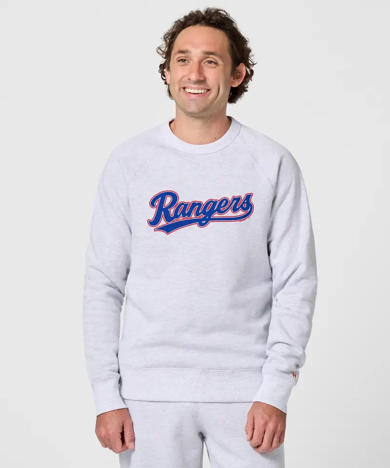 Texas Rangers Jersey Logo '20 Crewneck 3