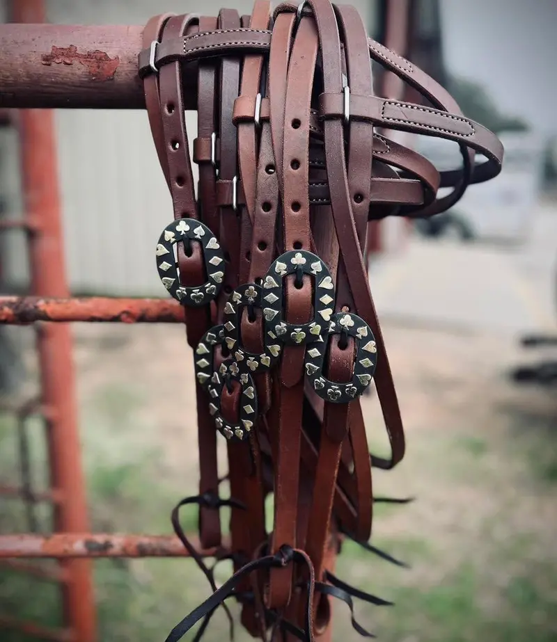 The Gambler Browband Headstall 1