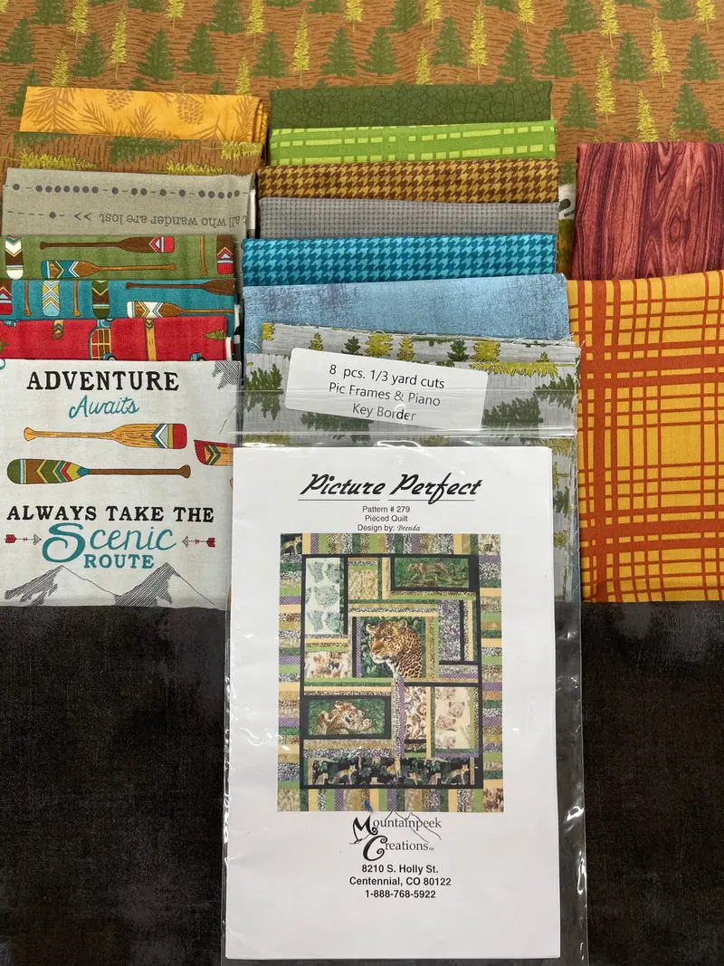 The Great Outdoors Picture Perfect Pattern Kit   54 X 73 1