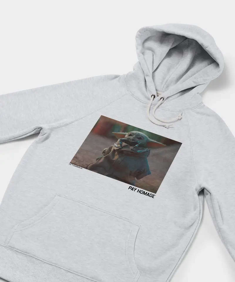 The Mandalorian Grogu Pay Homage Hoodie 2