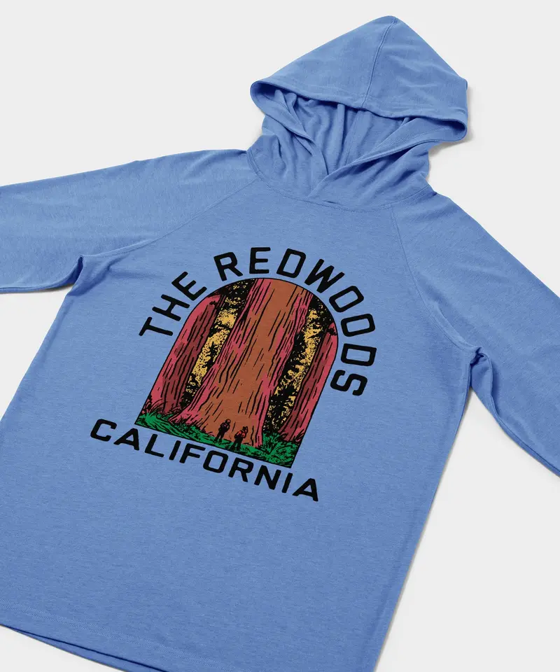 The Redwoods California Lightweight Hoodie 2