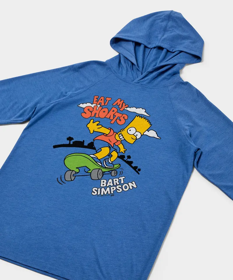 The Simpsons Bart Simpson Eat My Shorts Lightweight Hoodie 2