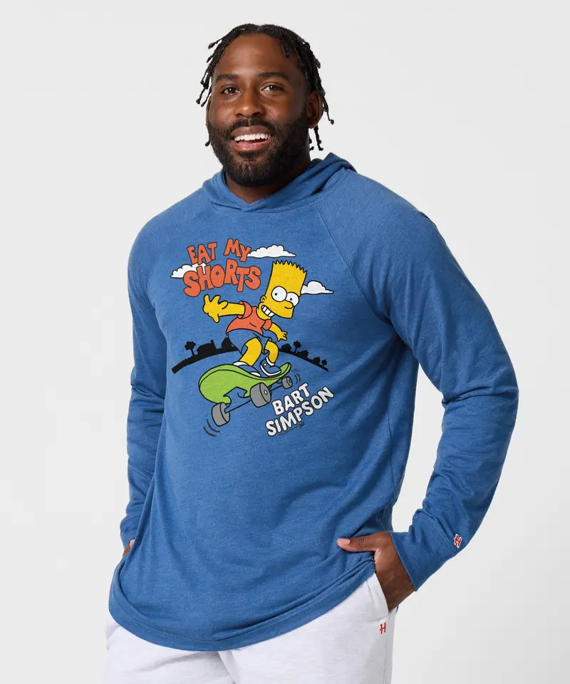 The Simpsons Bart Simpson Eat My Shorts Lightweight Hoodie 3