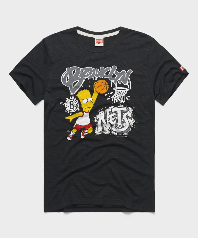 The Simpsons Bart X Brooklyn Nets 1