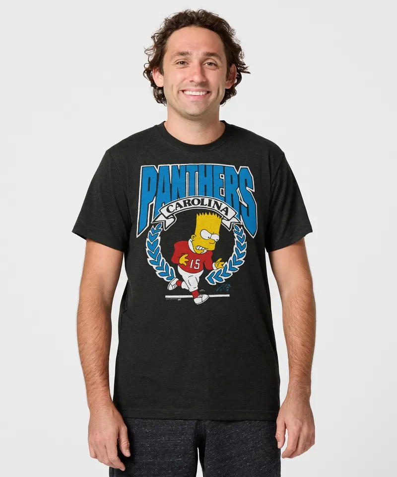 The Simpsons Bart X Carolina Panthers 3