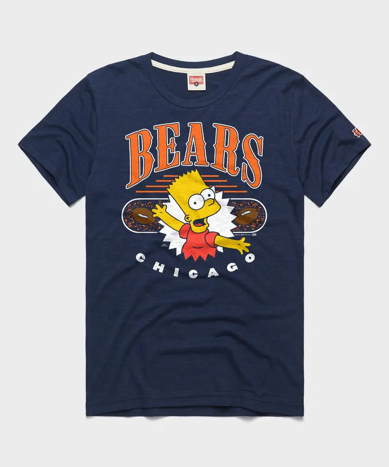 The Simpsons Bart X Chicago Bears 1