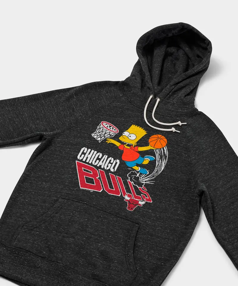 The Simpsons Bart X Chicago Bulls Hoodie 2