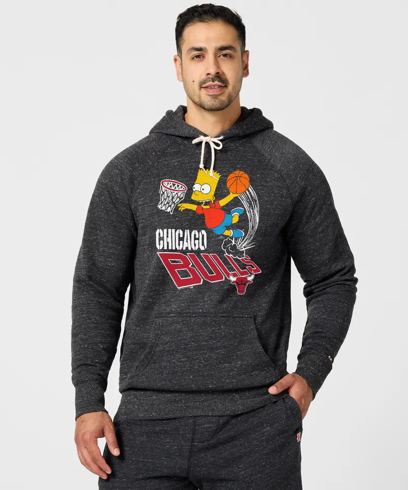 The Simpsons Bart X Chicago Bulls Hoodie 3