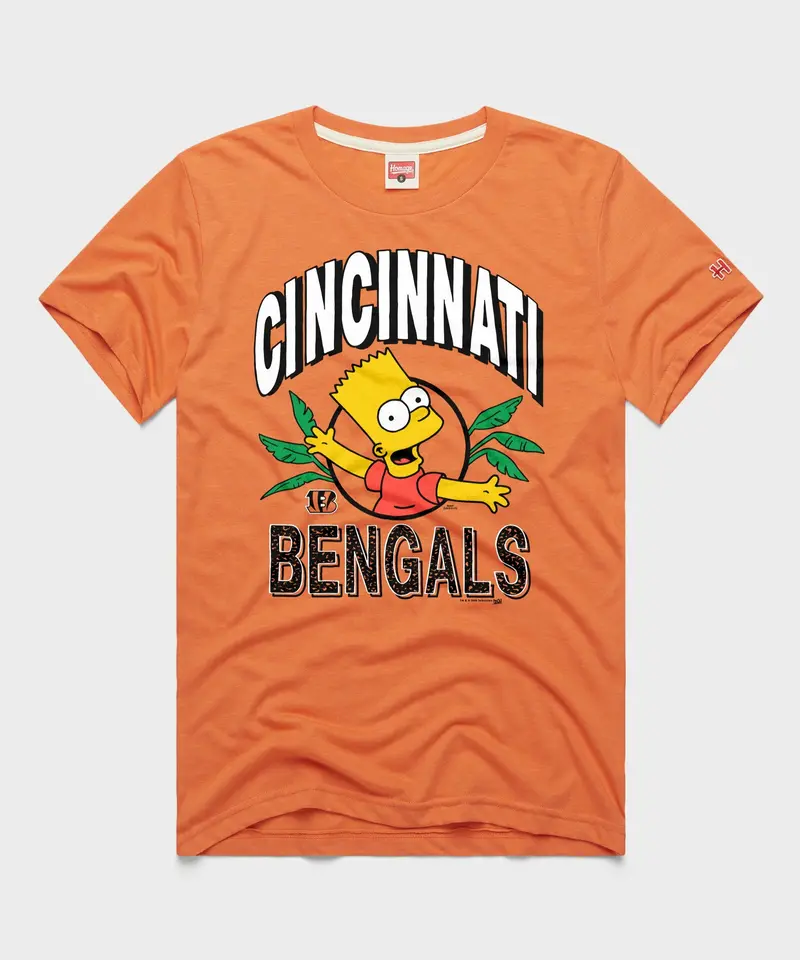 The Simpsons Bart X Cincinnati Bengals Jungle 1