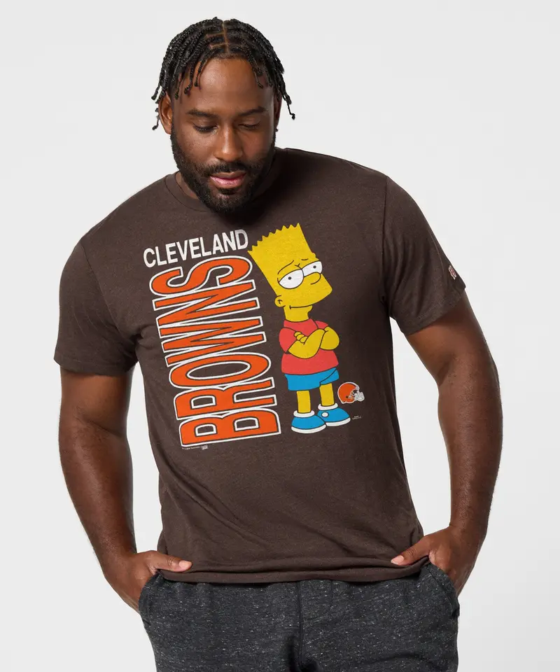 The Simpsons Bart X Cleveland Browns 3