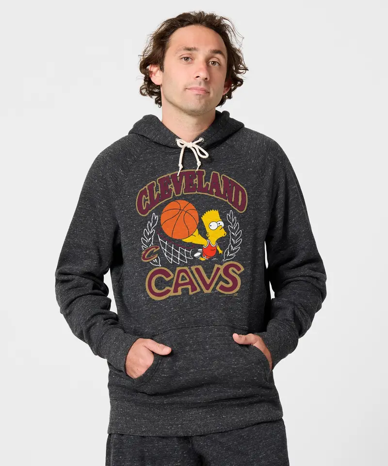 The Simpsons Bart X Cleveland Cavaliers Hoodie 3