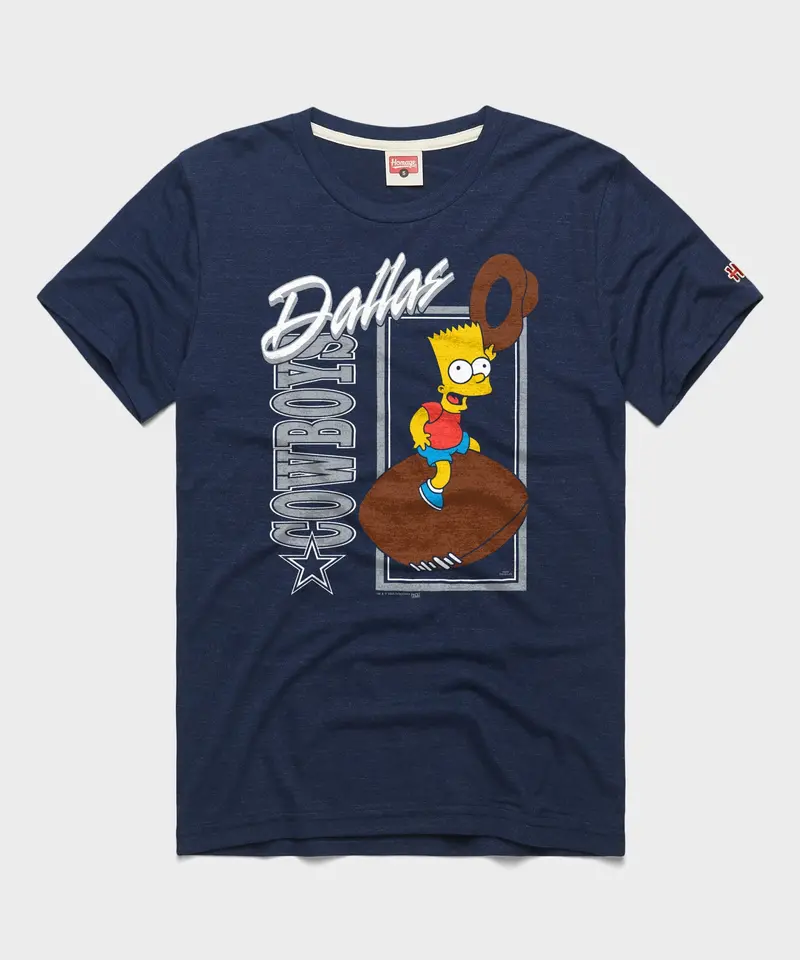 The Simpsons Bart X Dallas Cowboys 1