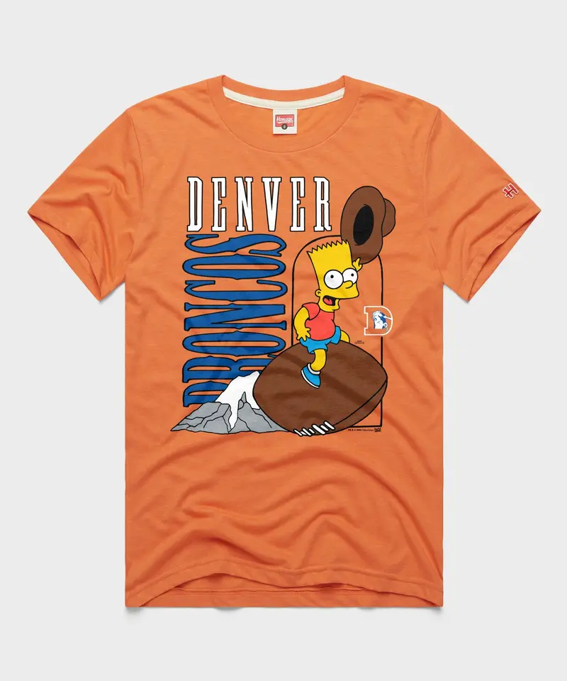 The Simpsons Bart X Denver Broncos 1
