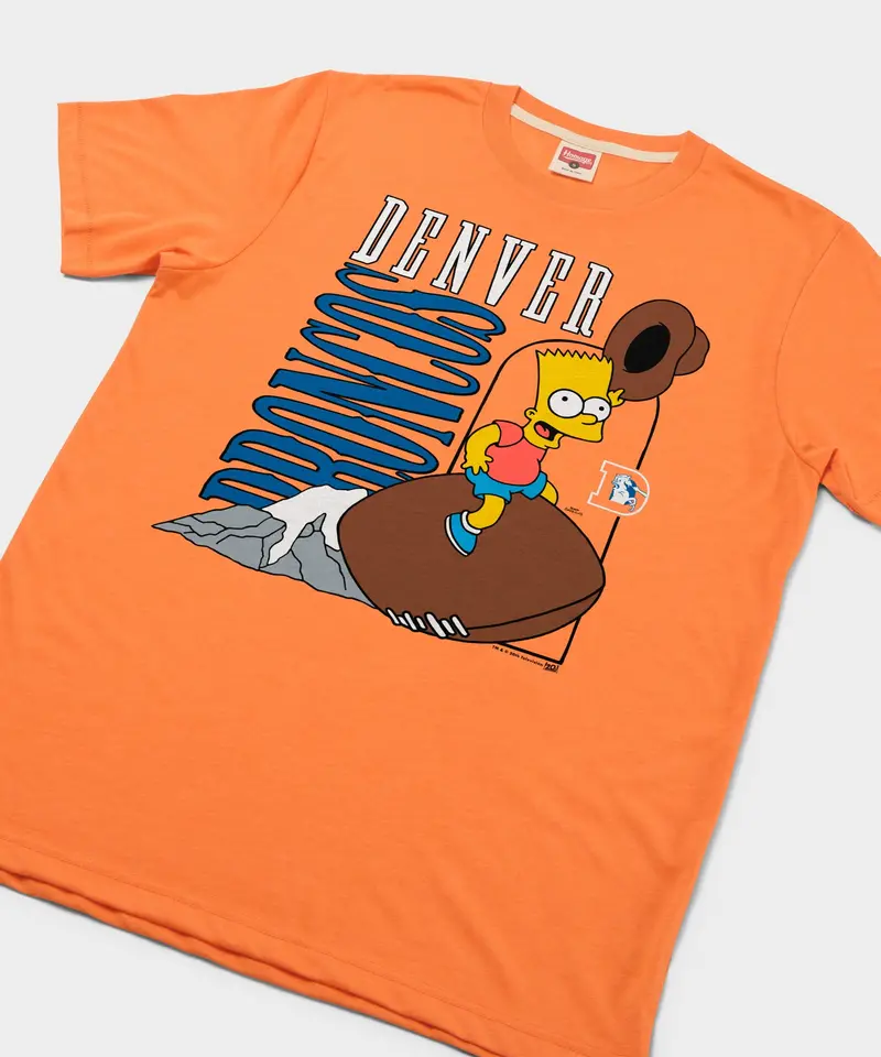 The Simpsons Bart X Denver Broncos 2