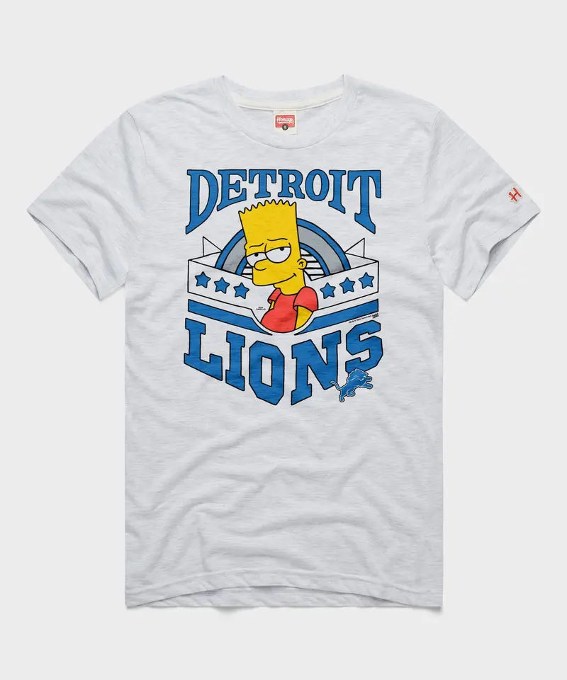 The Simpsons Bart X Detroit Lions 1