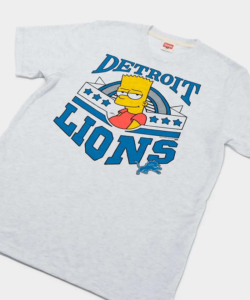 The Simpsons Bart X Detroit Lions 2