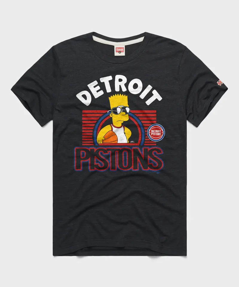 The Simpsons Bart X Detroit Pistons 1
