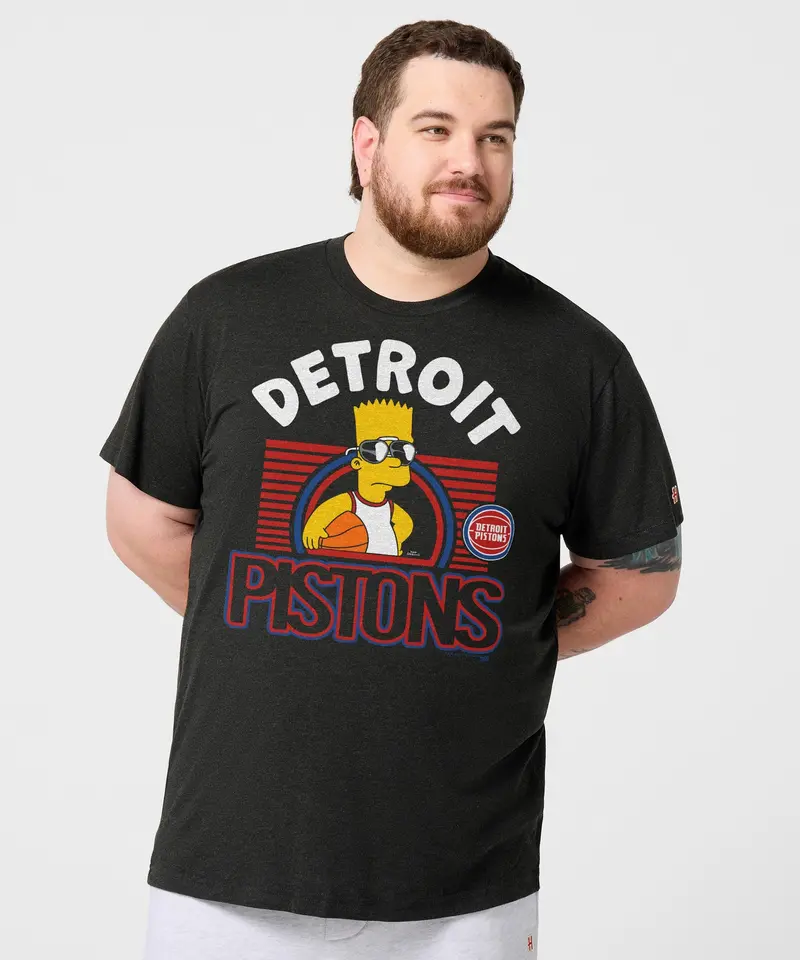 The Simpsons Bart X Detroit Pistons 3