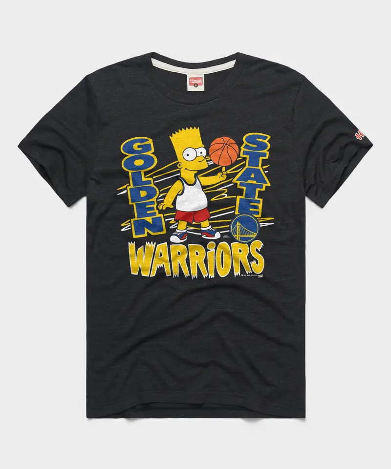 The Simpsons Bart X Golden State Warriors 1