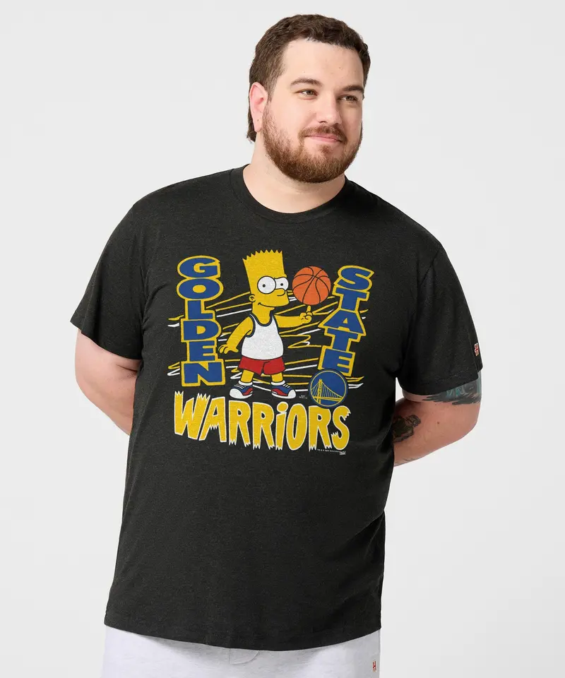 The Simpsons Bart X Golden State Warriors 3