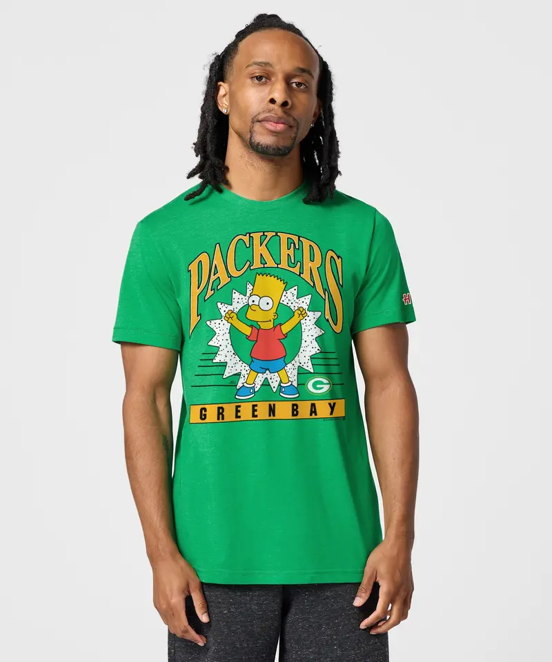 The Simpsons Bart X Green Bay Packers 3