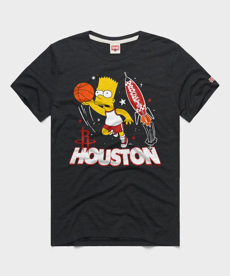 The Simpsons Bart X Houston Rockets 1