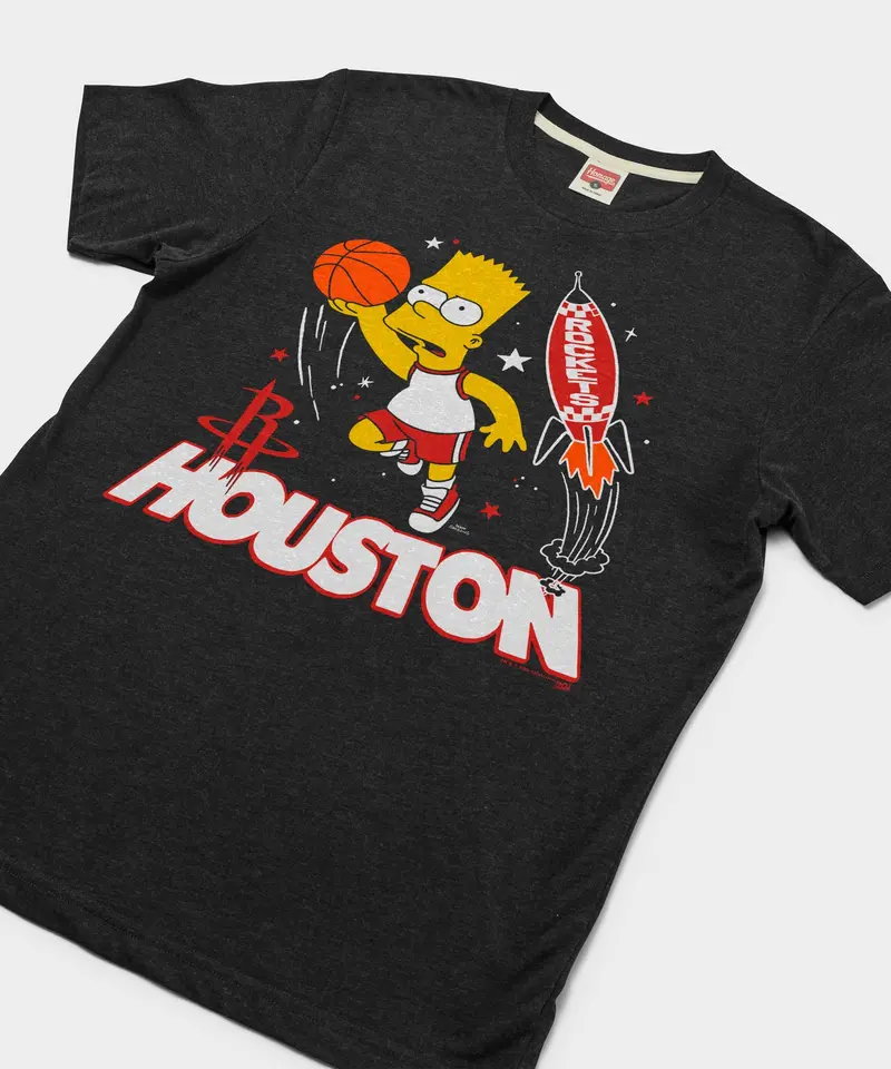 The Simpsons Bart X Houston Rockets 2