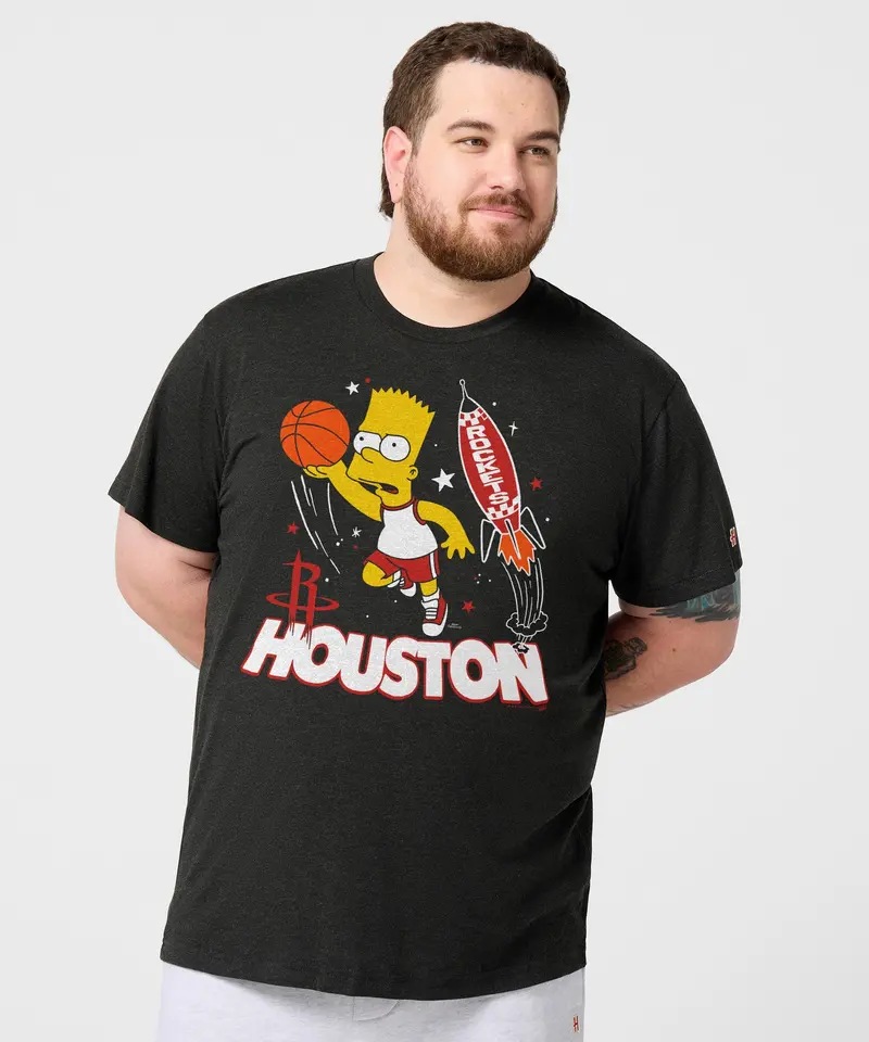 The Simpsons Bart X Houston Rockets 3