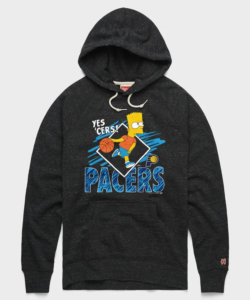 The Simpsons Bart X Indiana Pacers Hoodie 1