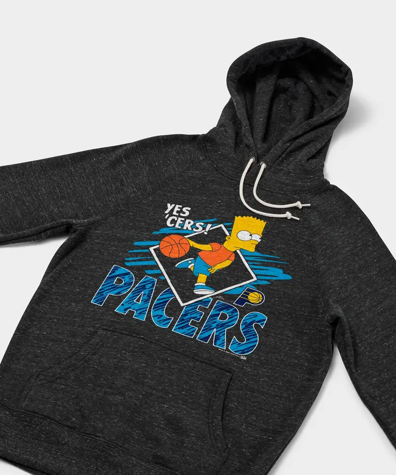 The Simpsons Bart X Indiana Pacers Hoodie 2
