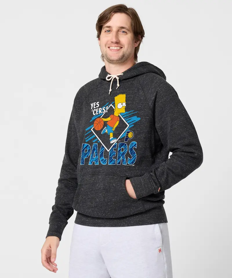 The Simpsons Bart X Indiana Pacers Hoodie 3