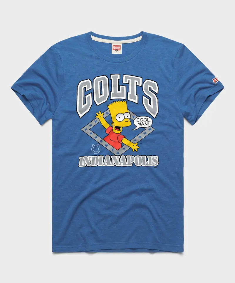 The Simpsons Bart X Indianapolis Colts 1