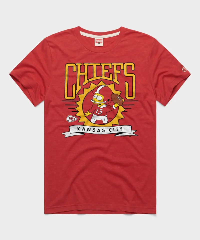 The Simpsons Bart X Kansas City Chiefs 1