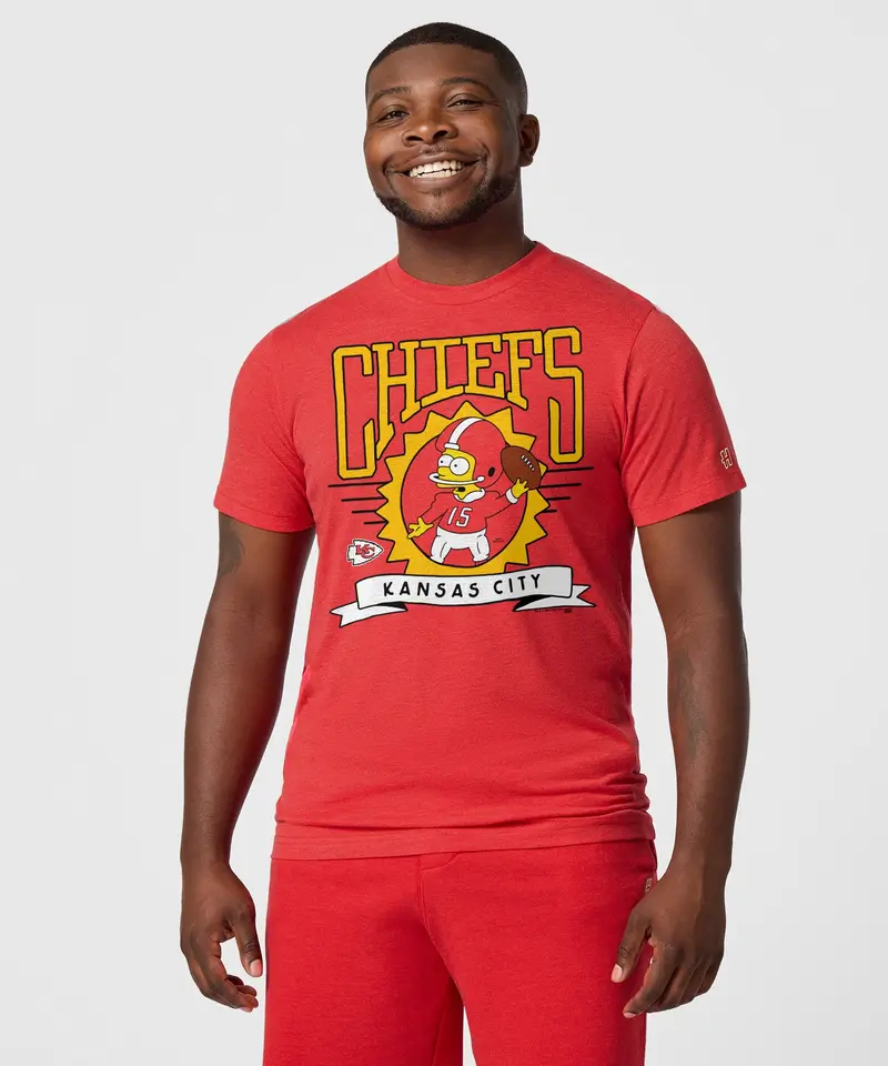 The Simpsons Bart X Kansas City Chiefs 3