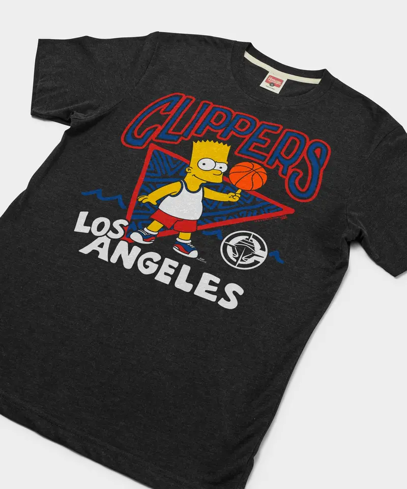The Simpsons Bart X Los Angeles Clippers 2