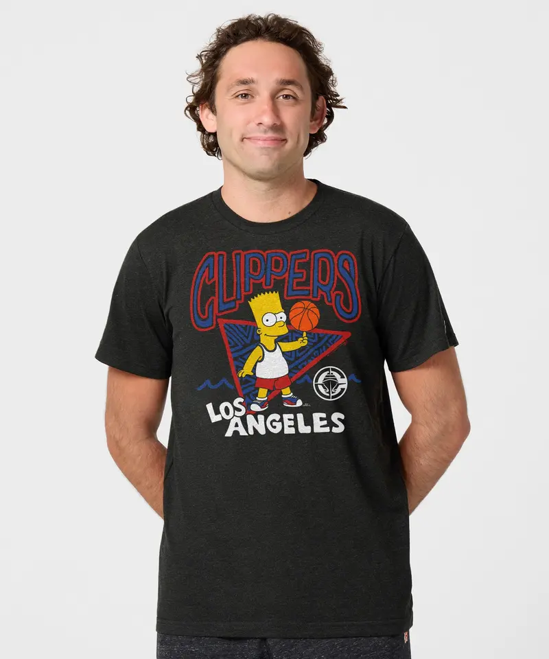 The Simpsons Bart X Los Angeles Clippers 3