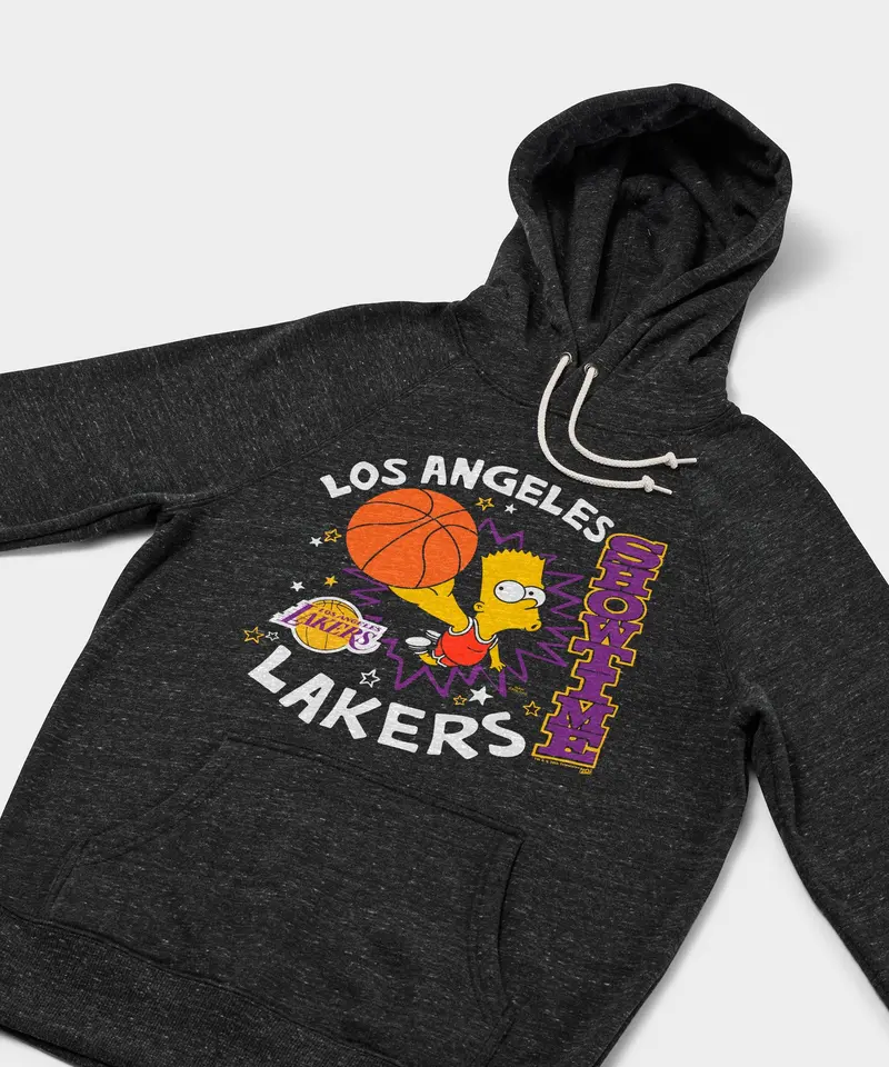 The Simpsons Bart X Los Angeles Lakers Hoodie 2