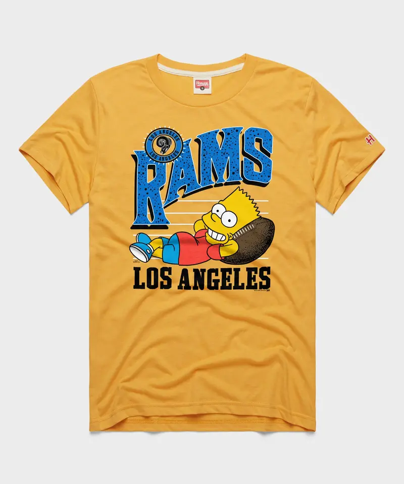 The Simpsons Bart X Los Angeles Rams 1