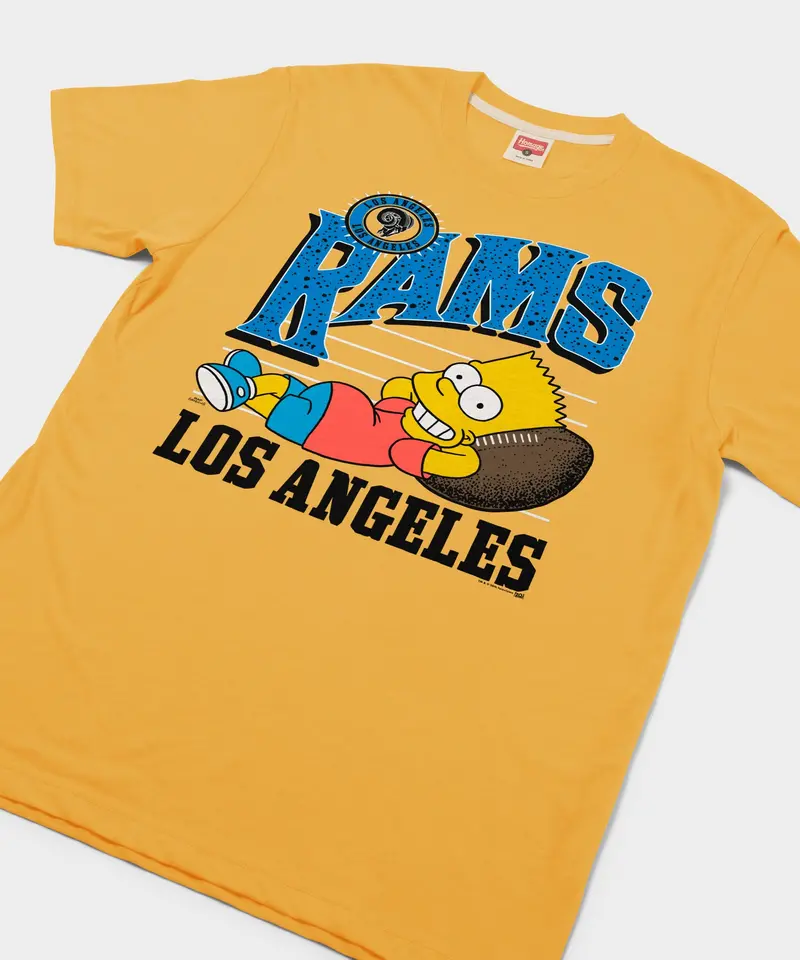 The Simpsons Bart X Los Angeles Rams 2