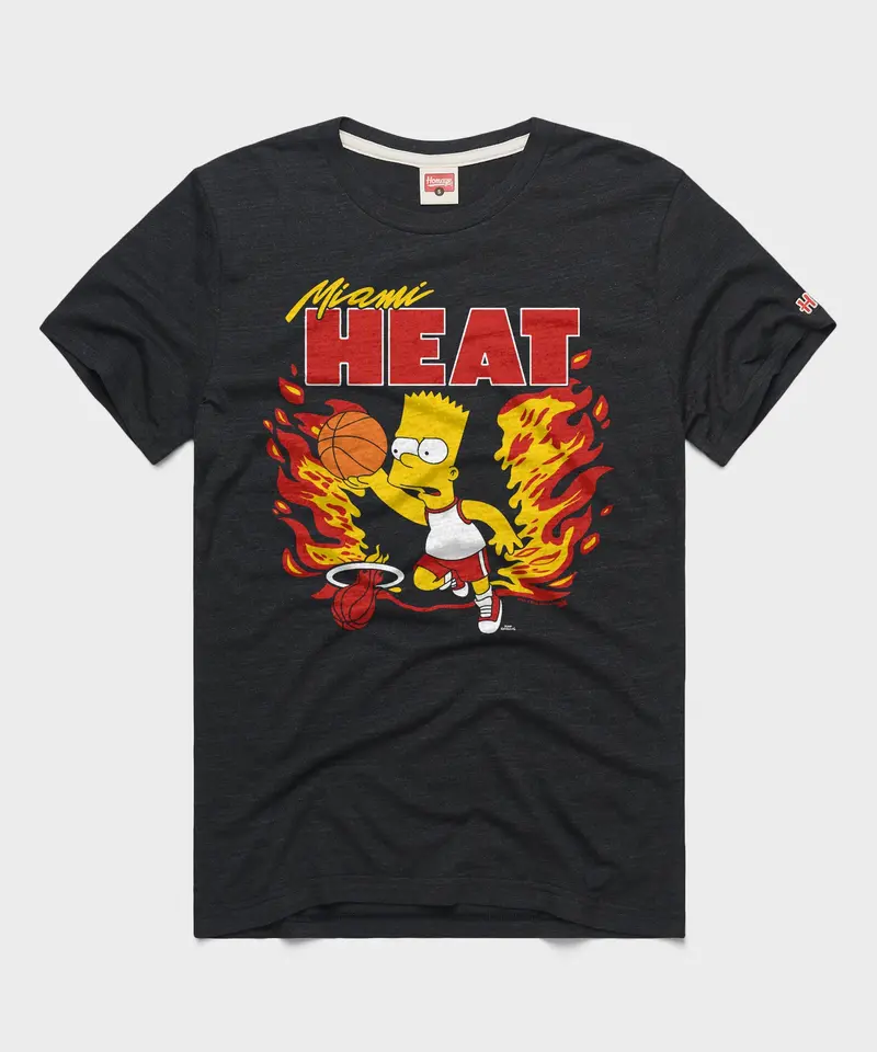 The Simpsons Bart X Miami Heat 1