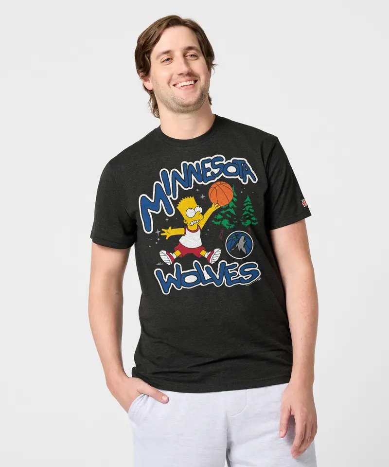 The Simpsons Bart X Minnesota Timberwolves 3