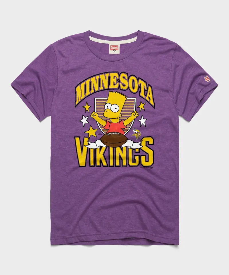 The Simpsons Bart X Minnesota Vikings 1