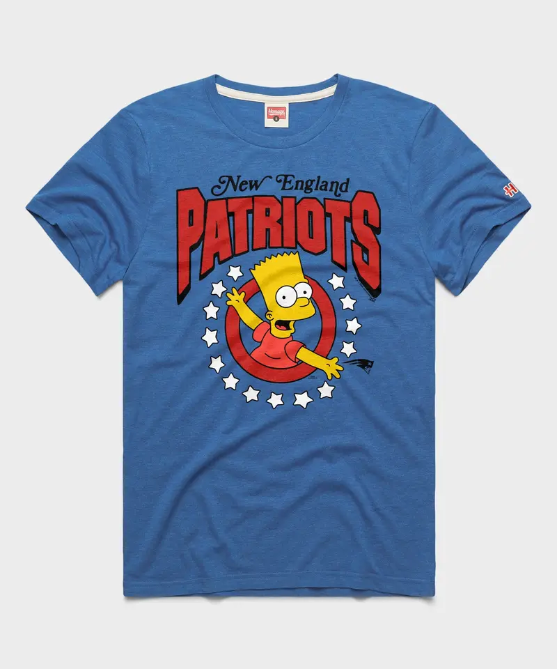 The Simpsons Bart X New England Patriots 1