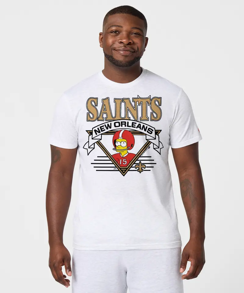 The Simpsons Bart X New Orleans Saints 3