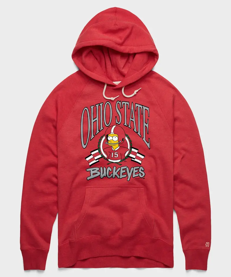 The Simpsons Bart X Ohio State Hoodie 1