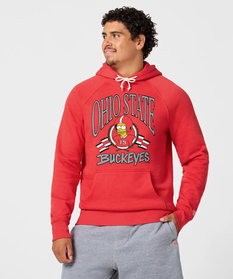 The Simpsons Bart X Ohio State Hoodie 3