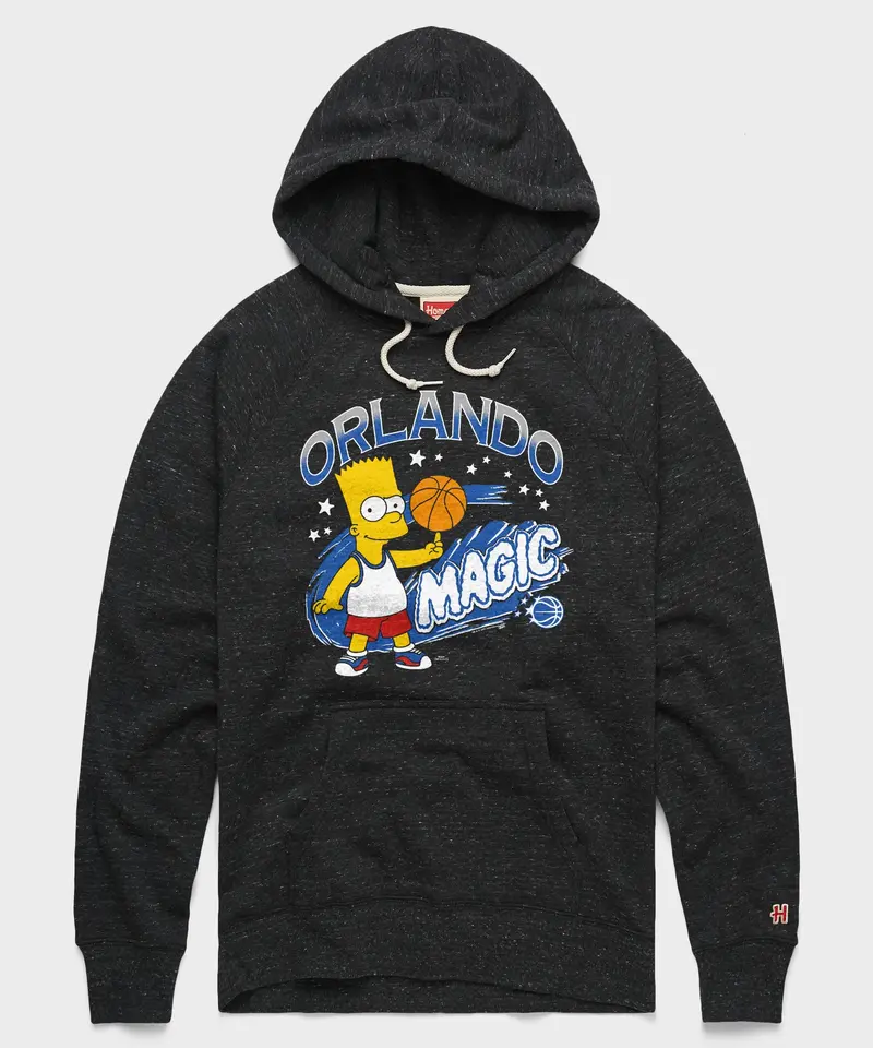 The Simpsons Bart X Orlando Magic Hoodie 1