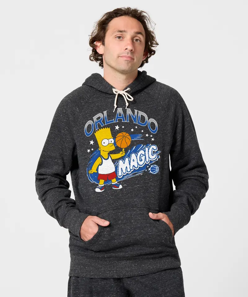 The Simpsons Bart X Orlando Magic Hoodie 3